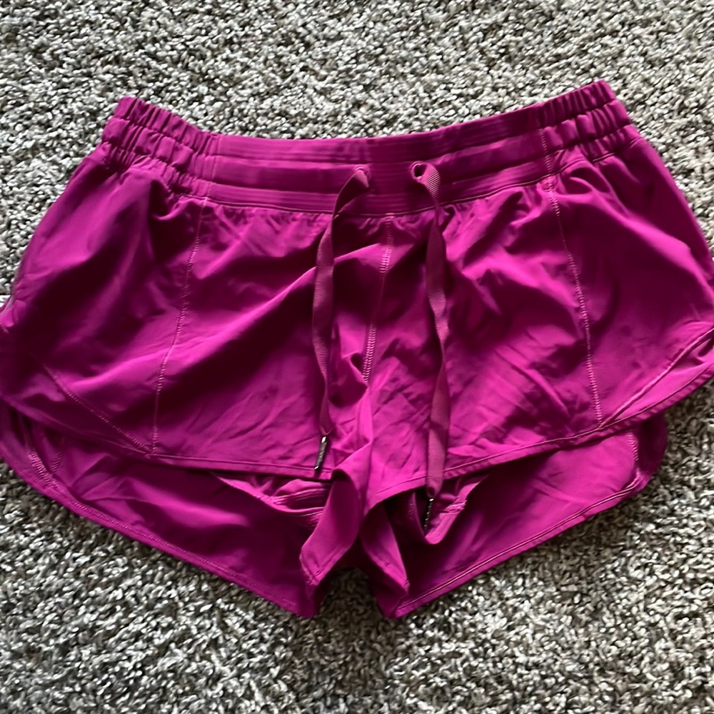 Lululemon: Magenta Shorts Size 10